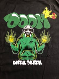 Image 2 of Doom! Until Death tee