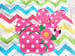 Image of ROCK BOTTOM BLOWOUT SALE - Rabbit Chevron Dress -Sizes 5t and 6t