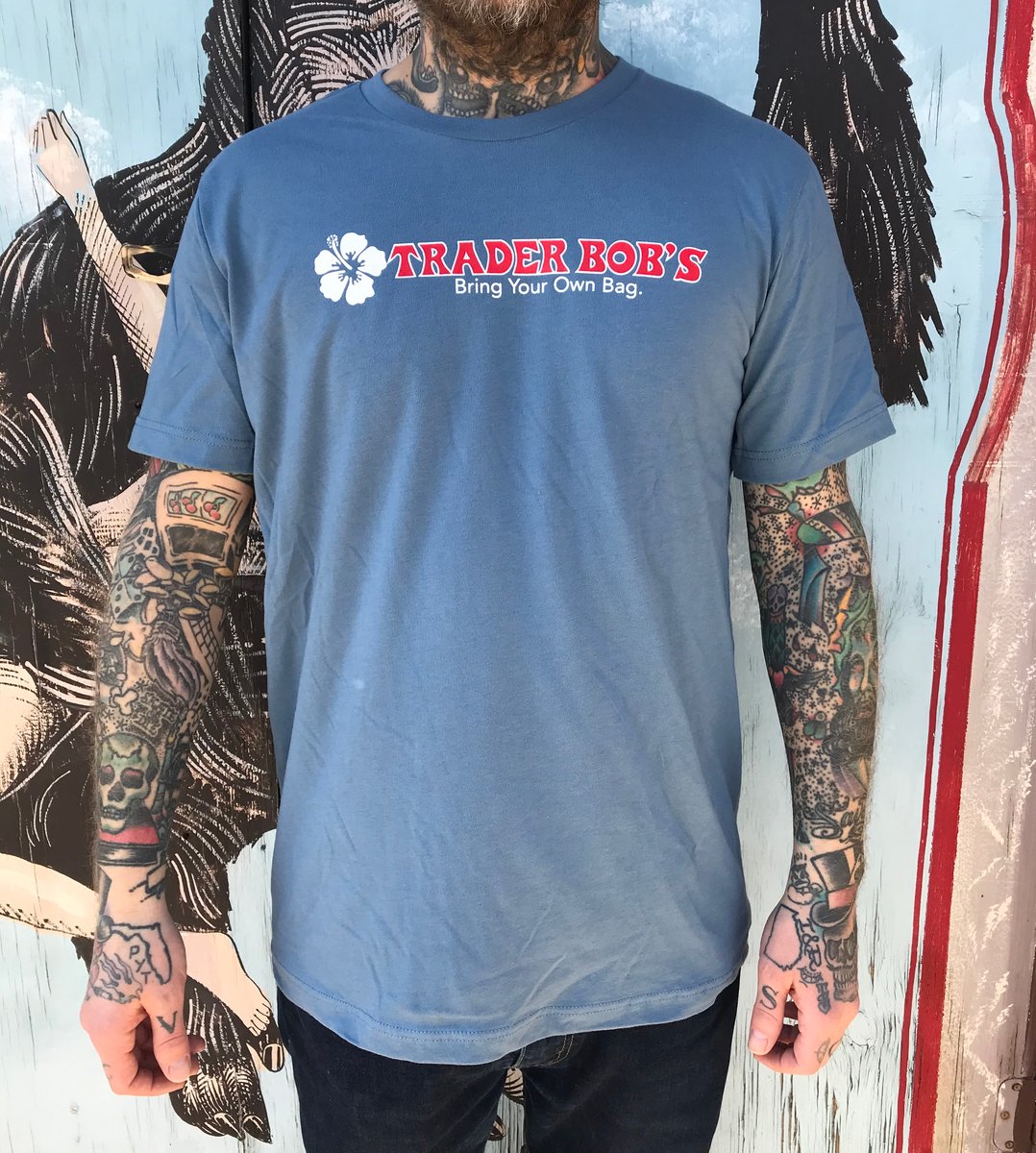 Trader Bob S Tattoo Trader Joe S Goes To Trader Bob S