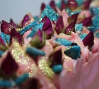 Victorian Rose Soap with Rose Buds