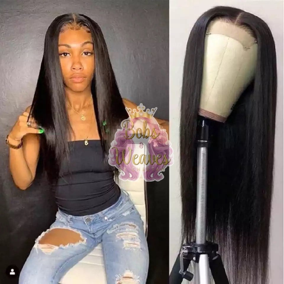 Image of Brazilian Straight 8 x 8 Lace Closure Wig