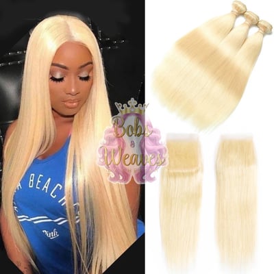 Image of 613 Brazilian Straight 8 x 8 Lace Closure Wig 