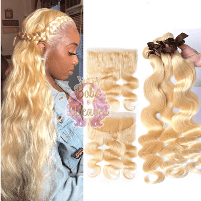 Image of 613 Brazilian Body Wave 13 x 4 Lace Front Wig 