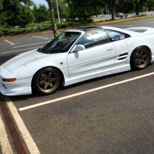 Image of 90-99 MR2 SW20 Border Side Skirts - GROUP BUY