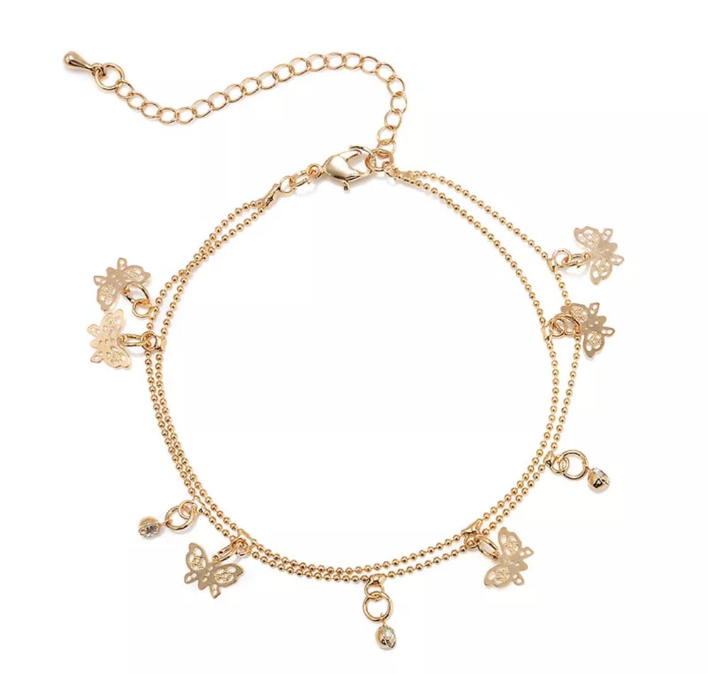 Image of Butterfly Bracelet/Anklet 