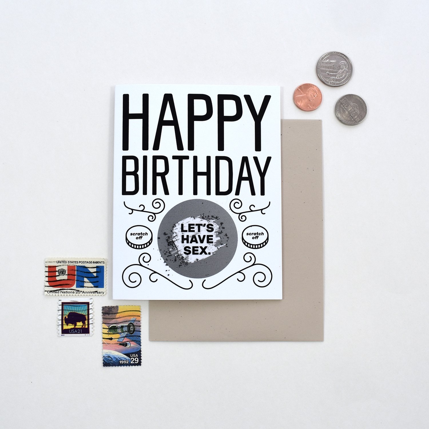 Image of Sexy Birthday Scratch Card