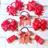 8 Ribbon bow school set