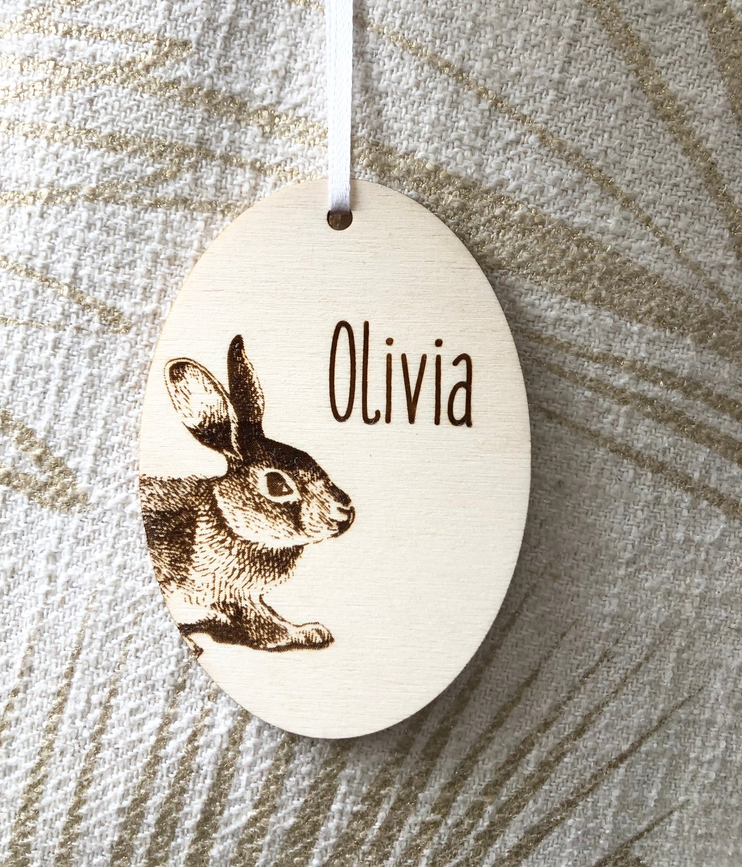 Image of Easter Bunny Tag 