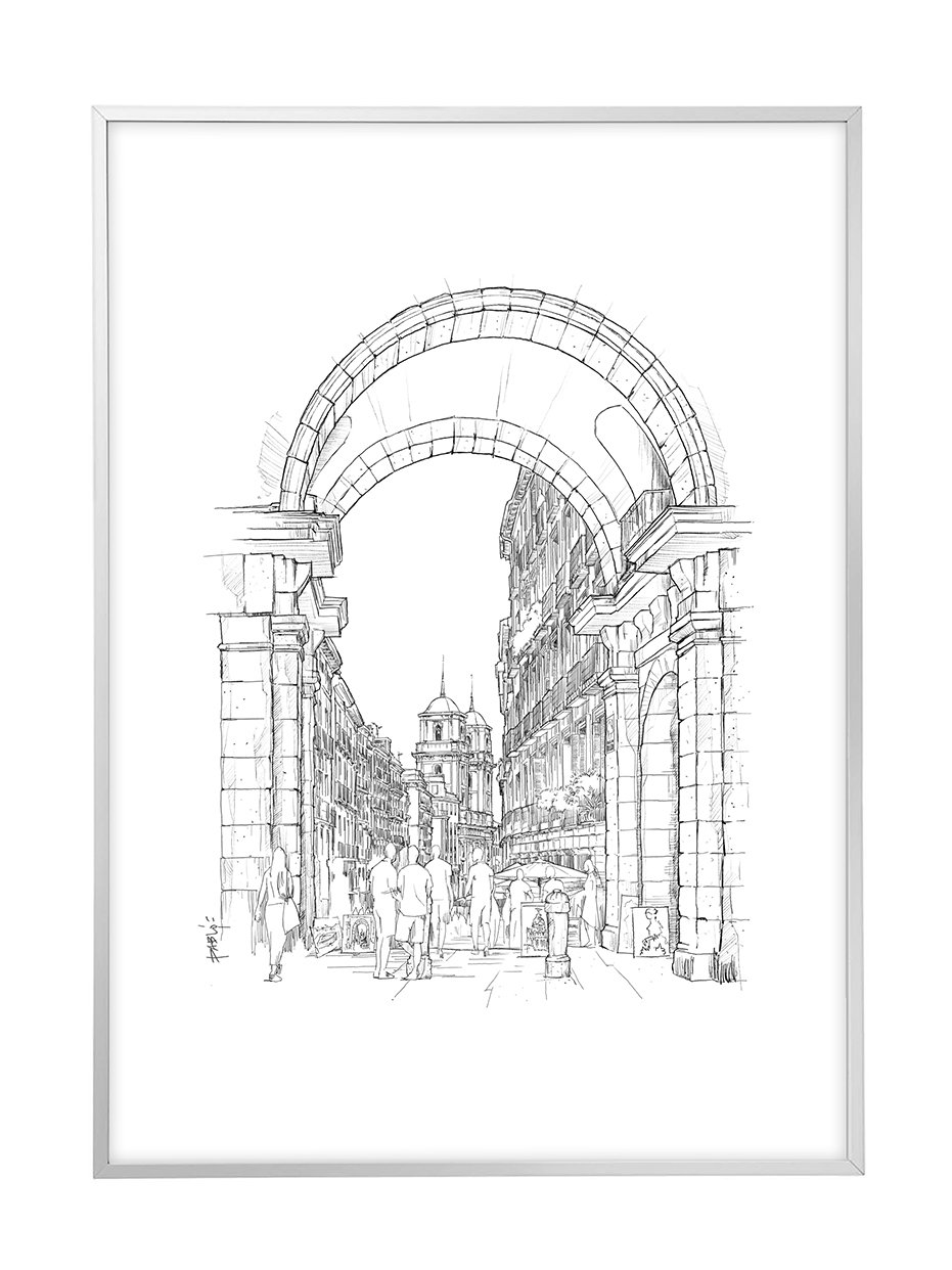 ARCO CALLE TOLEDO, PLAZA MAYOR 