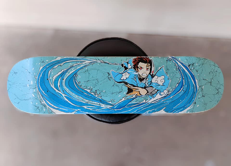 Anime Skateboard Deck (shovel nose) – Grp Fly