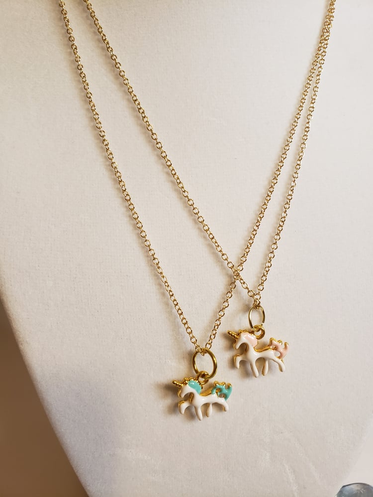 Small Unicorn Necklace