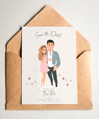 Image 1 of Custom Save the dates