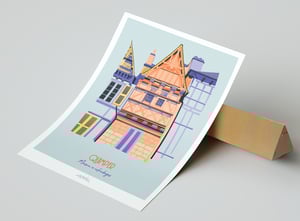 Quimper, maison à colombages