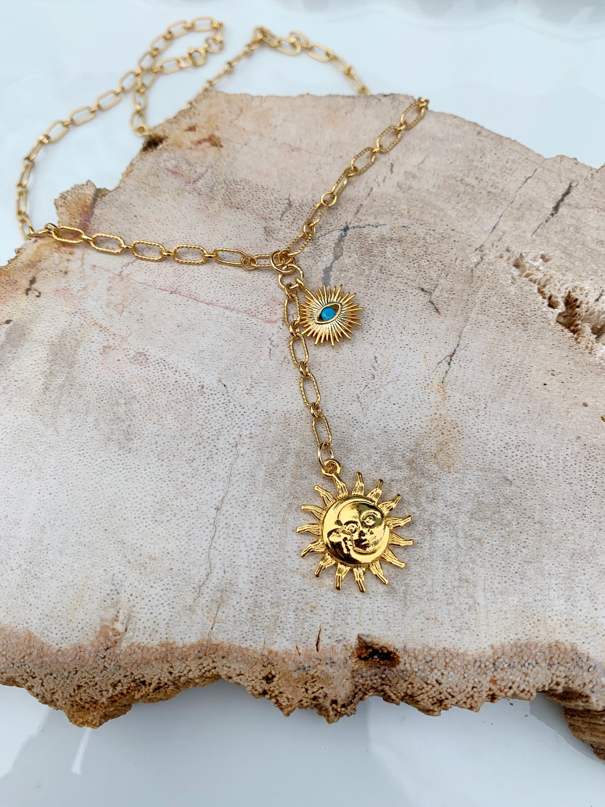 sunshine charm necklace