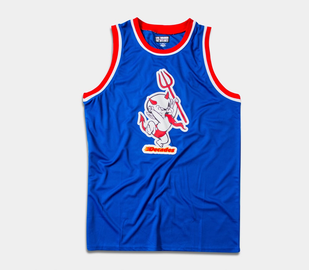 Image of Yakub Basketball Jersey Royal