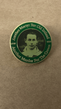 Kevin Barry soft enamel pin