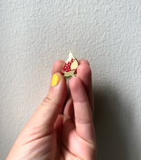 Image 3 of Strawberry Demon Pin