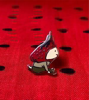 Strawberry Demon Pin