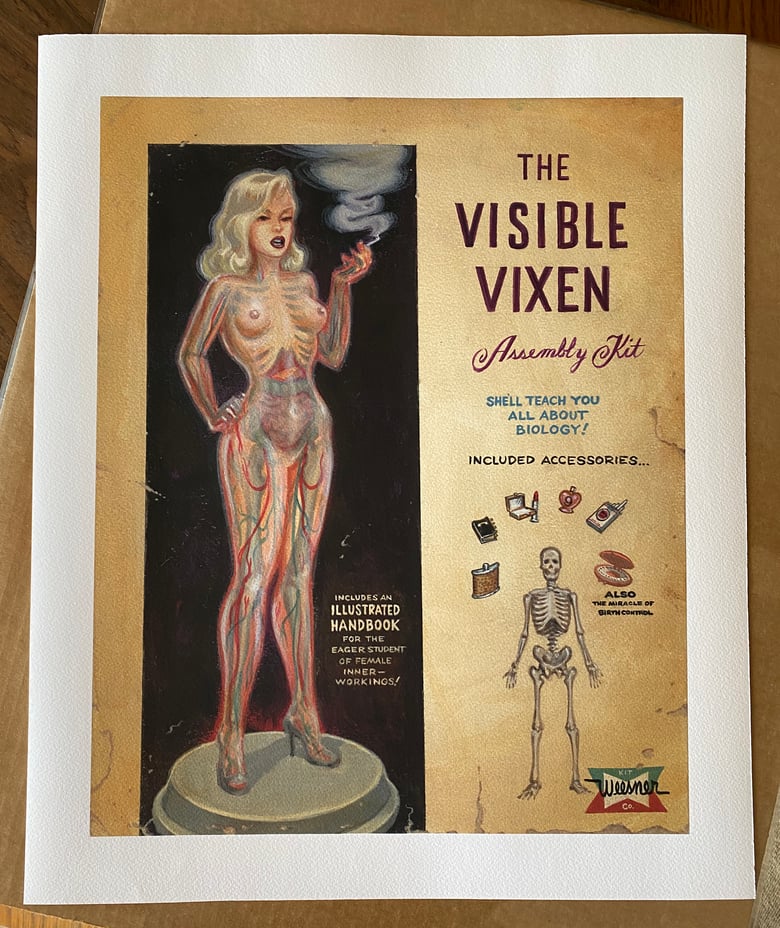 Image of Visible Vixen (giclee print)