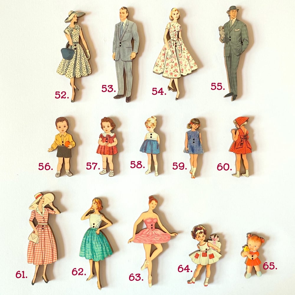 The Crafty Squirrel French Decorative Novelty Buttons