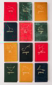Zodiac Velvet Journal 