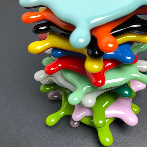 Image of Individual Splat Coasters 
