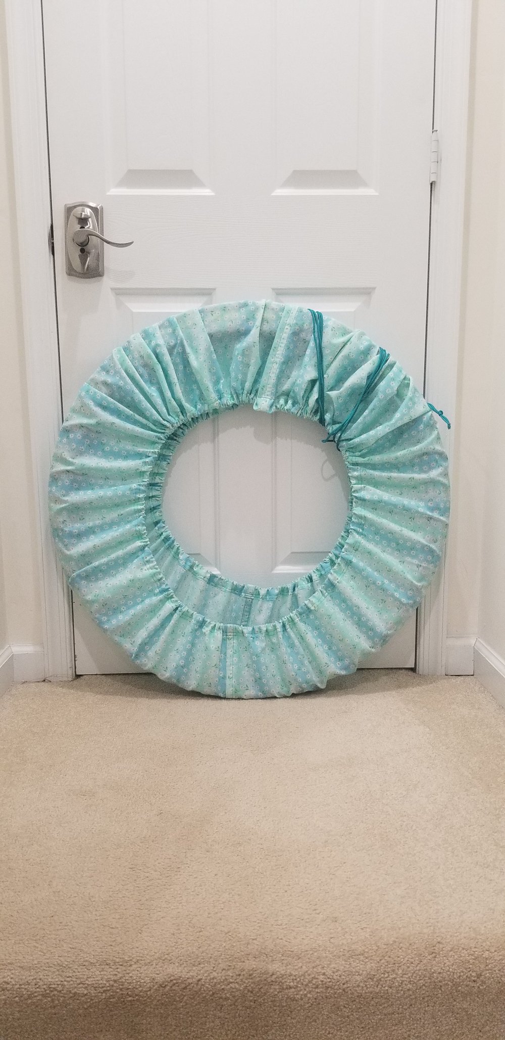 Magic Rose Bunnie Drawstring Hoop Cover