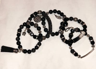 Image of Tosha’s Custom Set of 5 Bracelets 