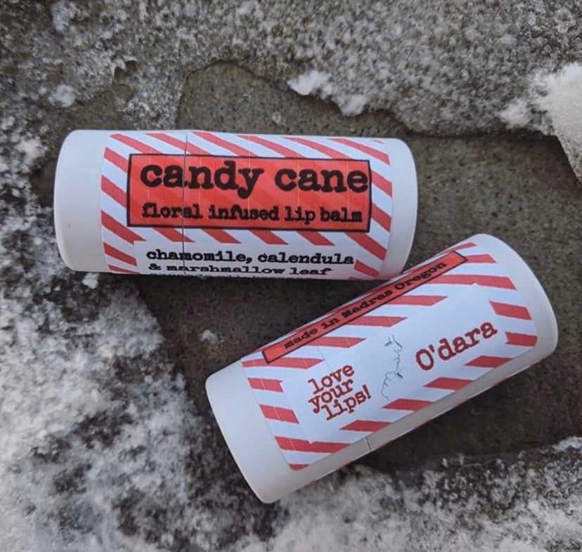 Image of Candy cane lip balm
