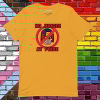 Image 1 of “No Judges at Pride” - 2000AD Judge Dredd T-Shirt 