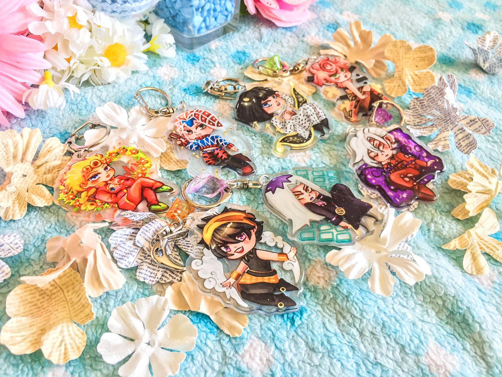 LIMITED QUANTITY] RETIRING Jojo Bizarre's Adventure Acrylic Charms