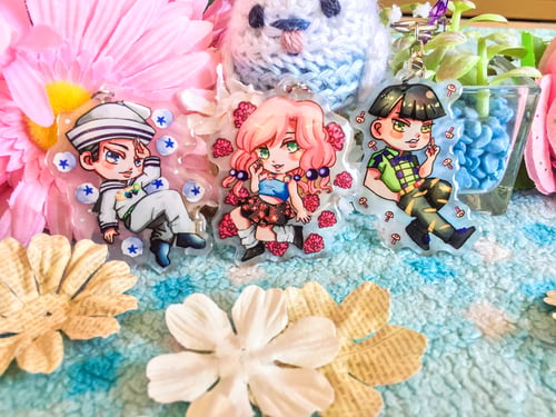 Image of [LIMITED QUANTITY] Jojo's Bizarre Adventure Jojolion Acrylic Charms