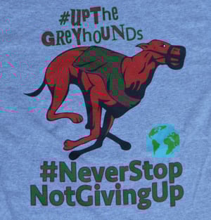 Image of Streatham Rovers FC 'Greyhound' cotton t-shirt