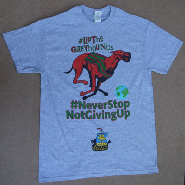 Image of Streatham Rovers FC 'Greyhound' cotton t-shirt