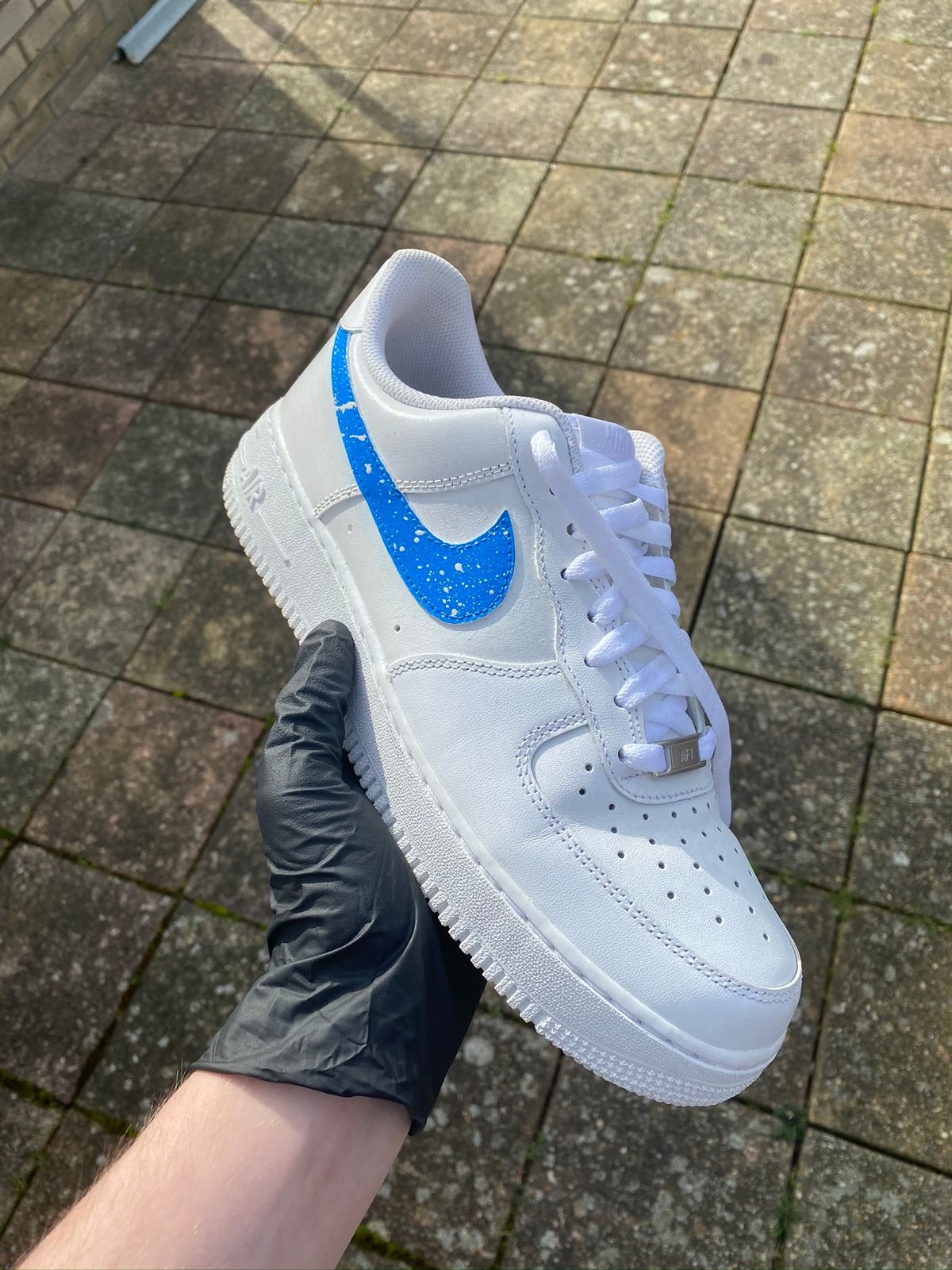 air force 1 custom tick