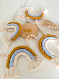 Image 3 of “Peter Rabbit” Beaded Rainbow Garland 