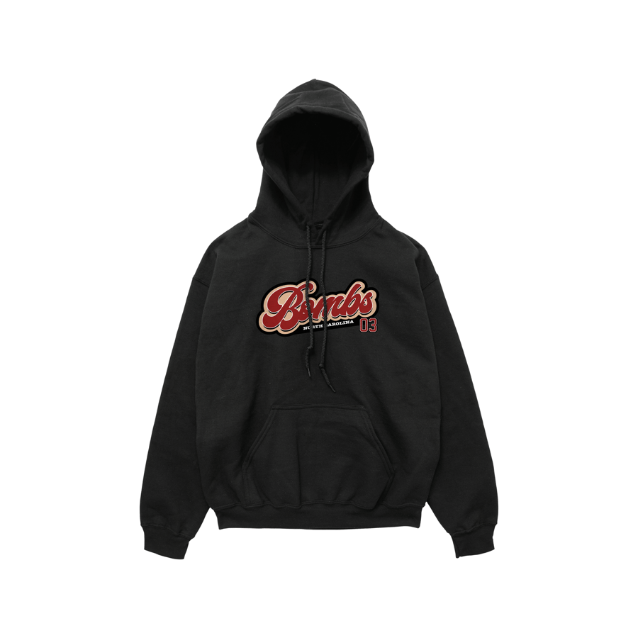 Image of FOR US HOODIE - Black