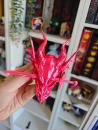 Image 2 of Horquilla dragón rosa
