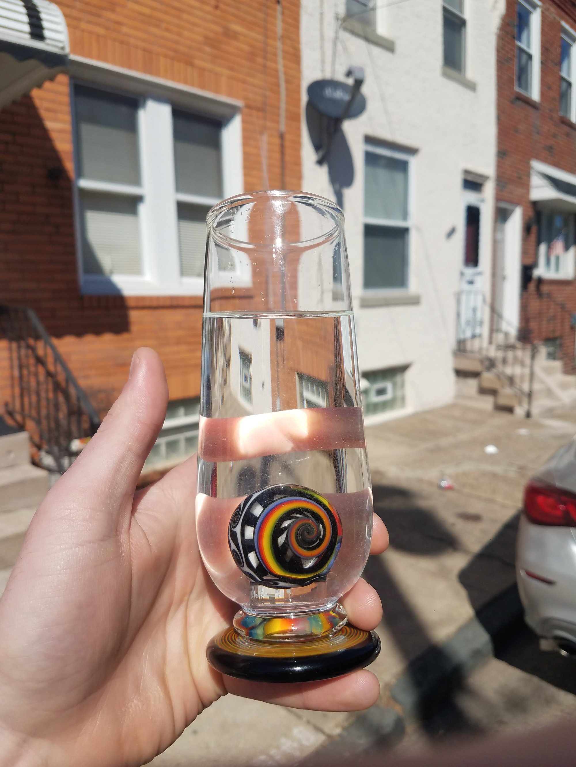 Opal Beer Glass