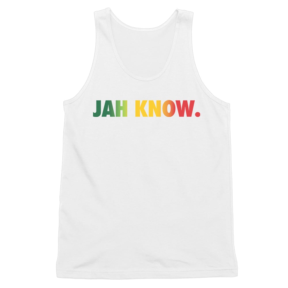 Jah Know Tank (White)