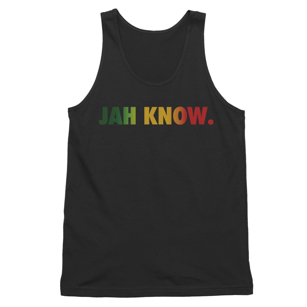 Jah Know Tank (Black)