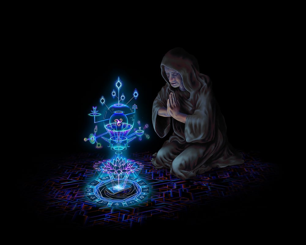 Image of "Spirit Technology" - 18" x 12" Archival Gallery Matte Prints