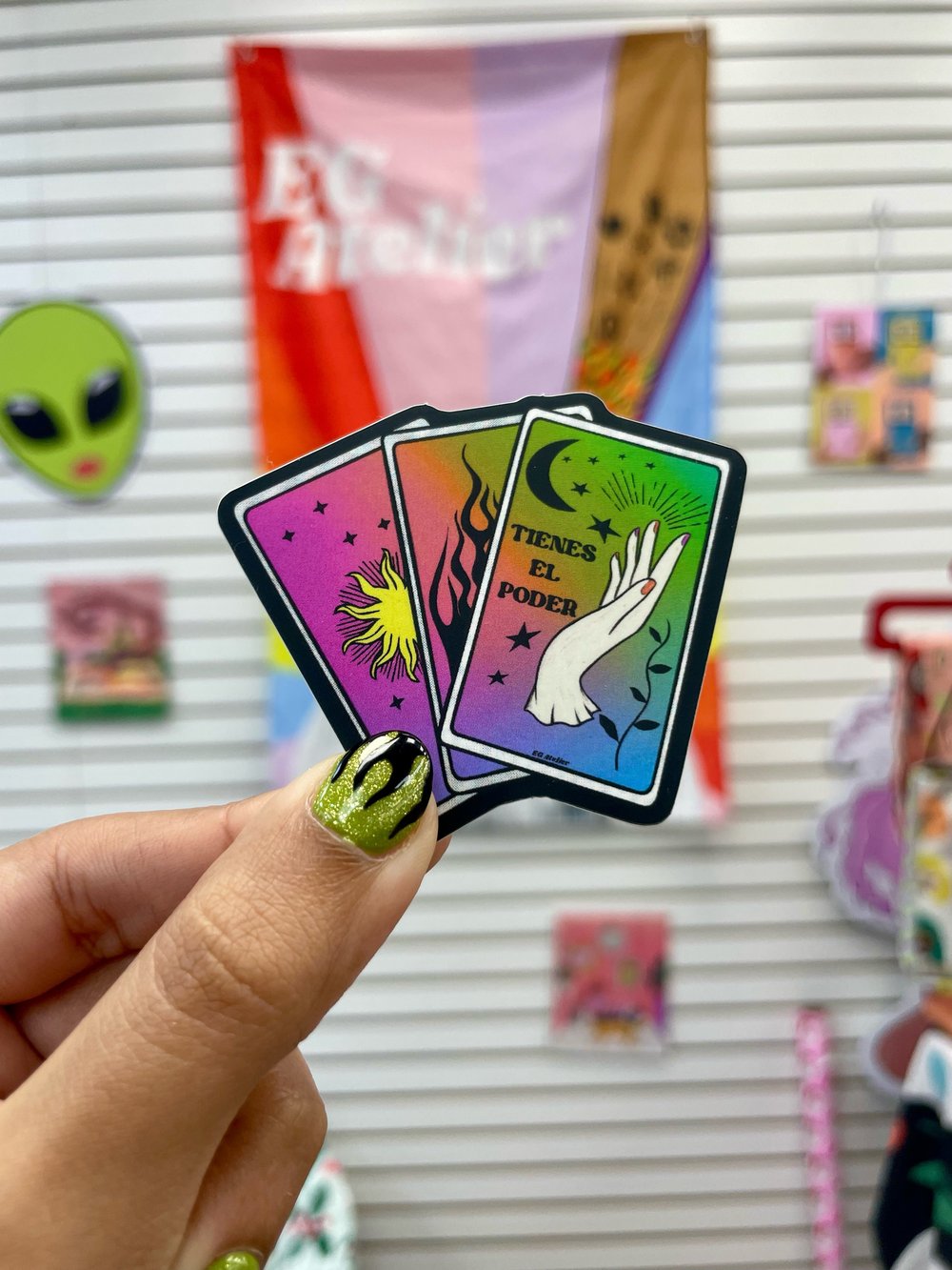 Image of Power Tarot Sticker