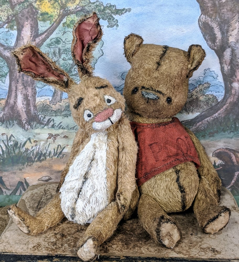 Image of New Design: traditional style Rabbit from Pooh and friends...by whendis bears