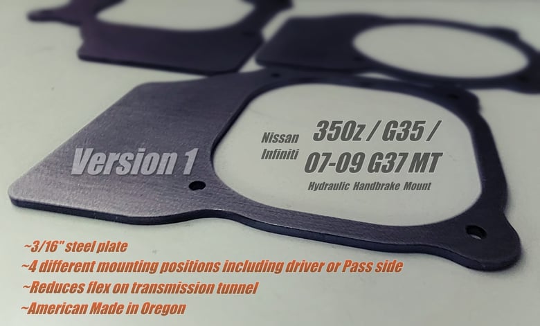 Image of 2002-2008 - 350z / 2002-2008 G35 / 2007-2009 G37 6MT Hydraulic handbrake mount