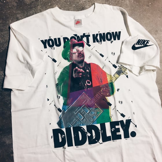 Image of Original Late 80’s Nike Bo Jackson “Bo Diddley” Tee.