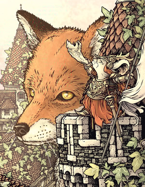 Image of Mouse Guard: Hornblower 9x12 Print