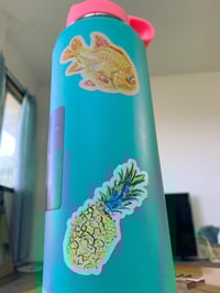 Image 2 of Funky Pineapple Sticker