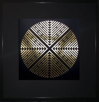 Image 1 of 'Formation' - Limited Edition Gold foil screenprint