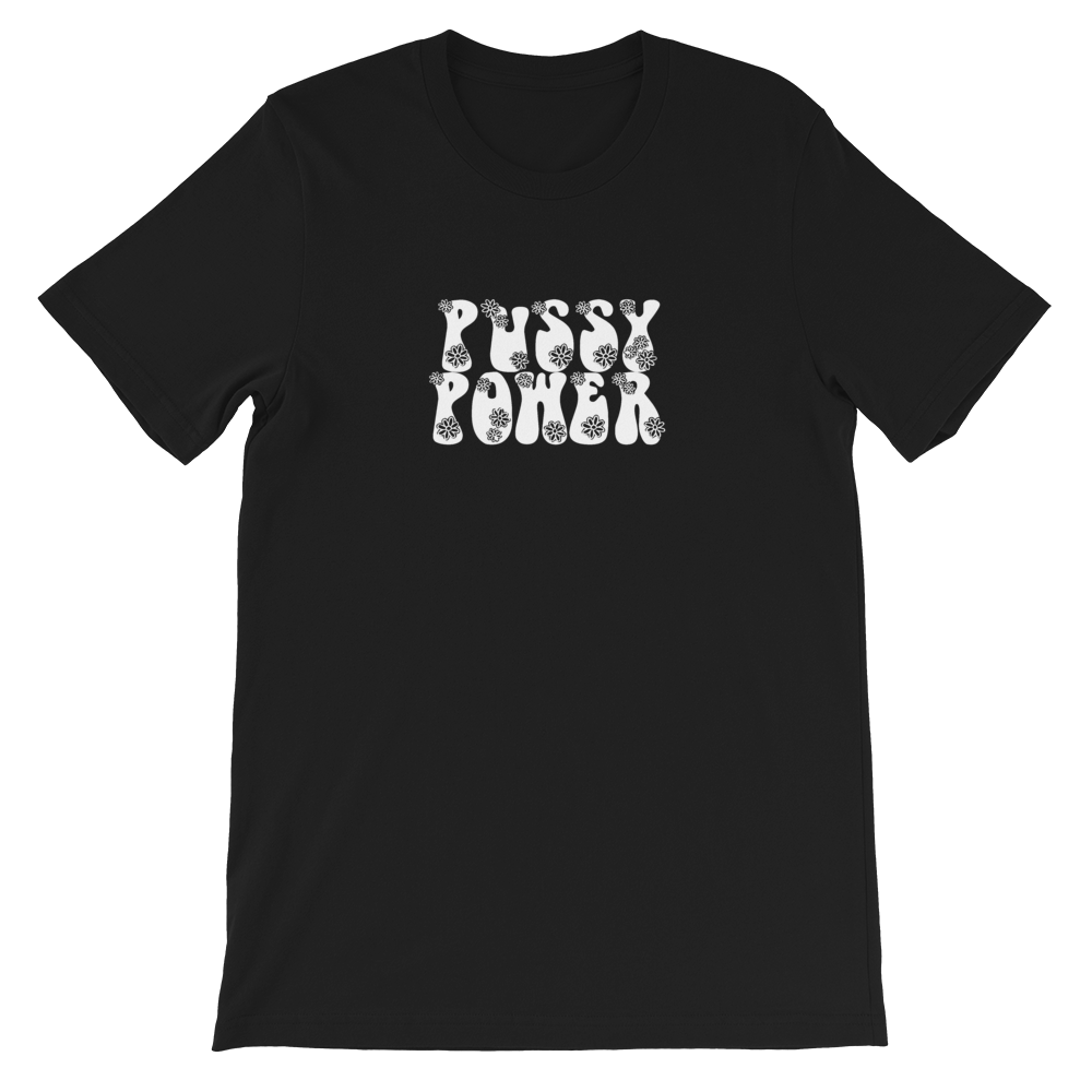 Image of PUSSY FLOWER POWER TEE